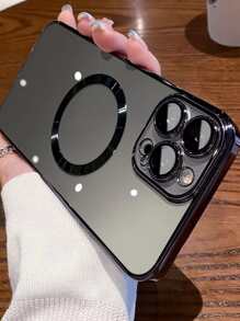 Ốp điện thoại trong suốt tối giản tương thích với iPhone15/15Plus/15Pro/15Promax - Trong sáng - Xem 3