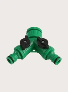 1入組水龍頭分流器帶閥門 - 綠色 - 查看 5