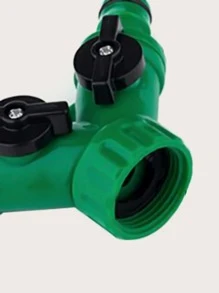 1入組水龍頭分流器帶閥門 - 綠色 - 查看 6