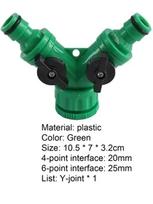 1入組水龍頭分流器帶閥門 - 綠色 - 查看 7