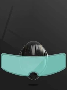 2 Piezas/set Visera Antilluvia + Antivaho Para Cascos De Motocicleta