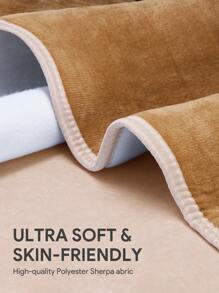 JMMO Heated Mattress Pad,Electric Bed Warmer With 9 Heat Levels,Ultra Soft & Skin-Friendly,Auto-Off Protection & 1-12Hours Timer,180cm*120cm - EU Plug - Brown - View 3