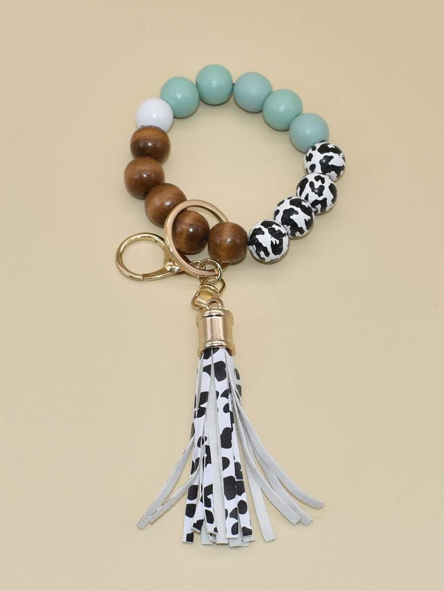 Móc khóa tua rua - Nhiều màu - Xem 1