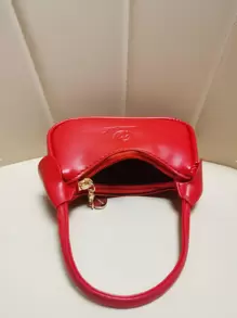 孩子們迷你手持包新風格時尚公主單肩包適用於小女孩 - 紅色 - 查看 4