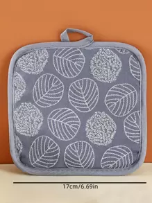 1入組葉子圖案隨機隔熱墊