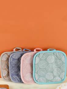 1入組葉子圖案隨機隔熱墊