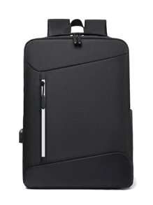 Mochila funcional minimalista - Negro - Ver 1