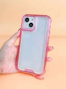 粉色防摔透明手机壳适用于 iPhone15/15Plus/15Pro/15Promax 防水防震防刮 - 粉色 - 查看 8