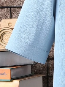 男孩雙口袋襯衫和腰部抽繩長褲不帶T恤 - 彩色 - 查看 5