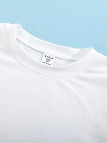 男孩雙口袋襯衫和腰部抽繩長褲不帶T恤 - 彩色 - 查看 8