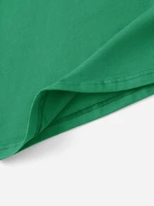 SHEIN EZwear Solid Cami Top - Green - View 5