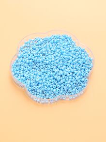 200 piezas Accesorio de joya DIY cuenta - Azul - Ver 3
