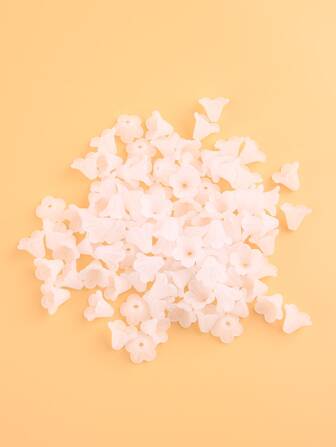 100入組花朵設計DIY首飾配件