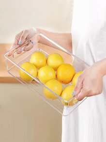 1入組透明蓋/食物儲物盒 - 無色 - 查看 4