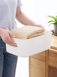 1pc Random Color Storage Basket - Multicolor - View 4