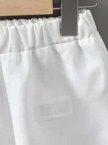 Toddler Boys Block Striped Shirt & Shorts Without Tee - Multicolor - View 5