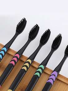 10pcs Household Manual Toothbrush, Soft Toothbrush For Men & Women - Multicolor - View 4