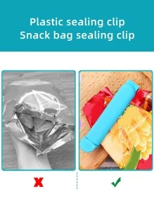 10pcs Portable Random Color Sealing Clip - Multicolor - View 2