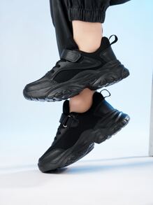 Boys' Fashion Comfortable Breathable Casual Sports Chunky Sneakers, Spring/Summer