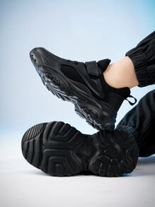 Boys' Fashion Comfortable Breathable Casual Sports Chunky Sneakers, Spring/Summer
