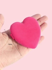 MAANGE 2pcs Heart-Shaped Powder Puff For Dry Use,Soft And Skin Friendly Makeup Puff,Makeup Tools Easy Carrying For Travel,Makeup,Cheap,Room Decor,Vanity,Travel,Bedroom,Makeup Accessories,Puff,Makeup Blender,Powder Puff,Makeup Sponge,Cheap,Stocking Stuffers,Makeup,Makeup Tools,Cheap Stuff,Gifts,Gifts For Women,Christmas Gifts,Giveaways,Travel,Cheap Stuff,Travel Essential - Multicolor - View 4