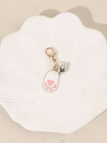 1pc Paw Decor Pet ID Tag - Multicolor - View 4