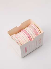 10卷混合圖案和紙膠帶 - 彩色 - 查看 1