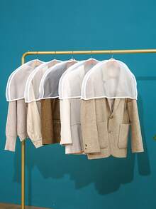5pcs Clear Clothing Cover - Clear - View 4