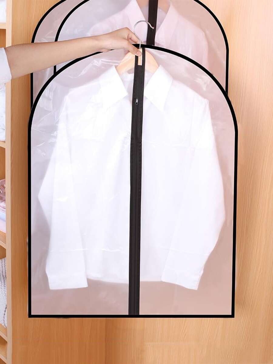 1 pieza Estuche transparente para el polvo para ropa, funda organizadora para abrigos, para guardarropa en el hogar, bolsa protectora - Multicolor - Ver 1