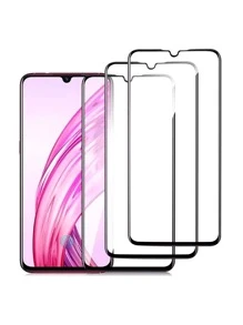 3pcs/Pack High-Aluminium Anti-Static Anti-Scratch Full Screen Black Edge Tempered Glass Screen Protector For Galaxy A/S/M Series A13/A14/A36/A56/M32/M52/S21/S22/S23/S24/S25/S24+/S25+/S24 Ultra/S25 Ultra Gift For Birthday, Family, Friends Phone Screen Protector, Phone Accessories Waterproof Shockproof Anti-Fall Anti-Fall Anti-Fingerprint - Clear - View 1
