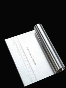 1入組不銹鋼切面團刀 - 銀色 - 查看 4