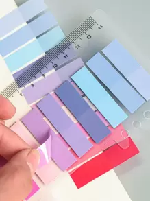 1pc Index Sticky Note Back To School - Multicolor - View 5