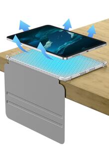 Vỏ màu hồng họa tiết trái tim Tương thích với iPad - Nhiều màu - Xem 6