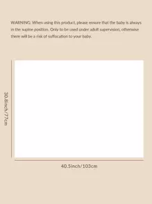 Baby Star & Moon Embroidered Swaddling Blanket Love Valentine - View 5