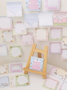 1入組卡通圖案隨機便簽