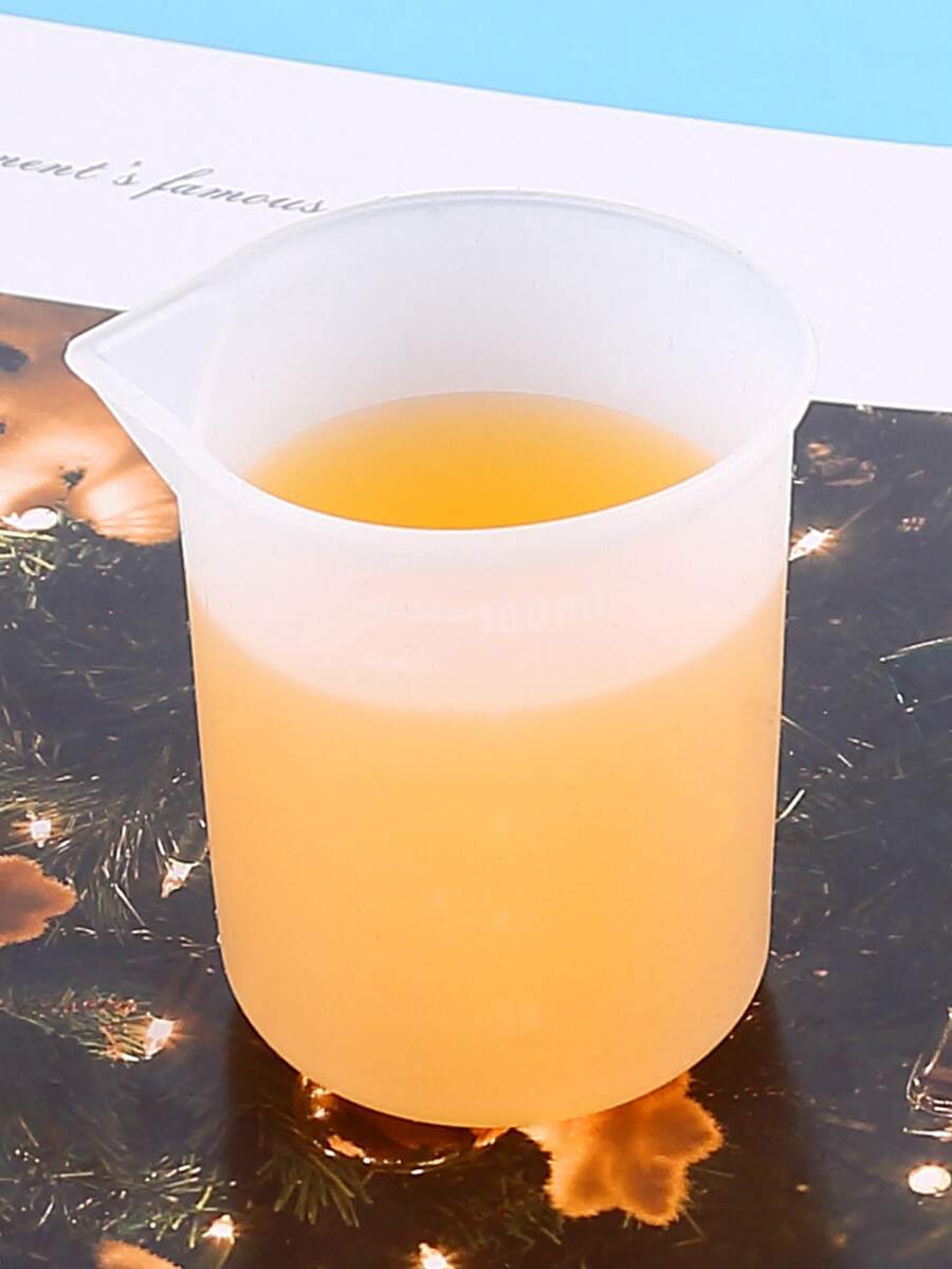 1pc Silicone Dispensing Cup - White - View 1