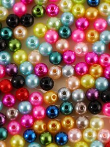 200pcs Bead DIY Jewelry Accessory - Multicolor - View 2