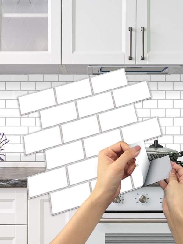 2pcs Selfadhesive Waterproof Kitchen Sticker SHEIN USA
