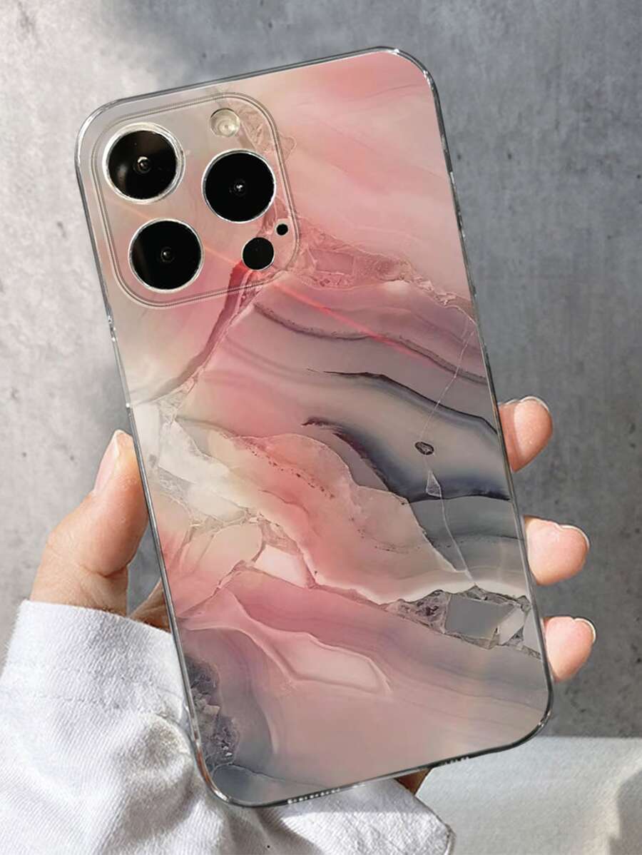 Marble Pattern Phone Case,International Version, Not The Domestic Version - Multicolor - View 1