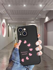 Coque de téléphone portable à motif cœur - Multicolore - Voir 2