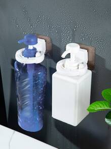 1 pieza Estante de almacenamiento de loción sin perforación - Blanco - Ver 1