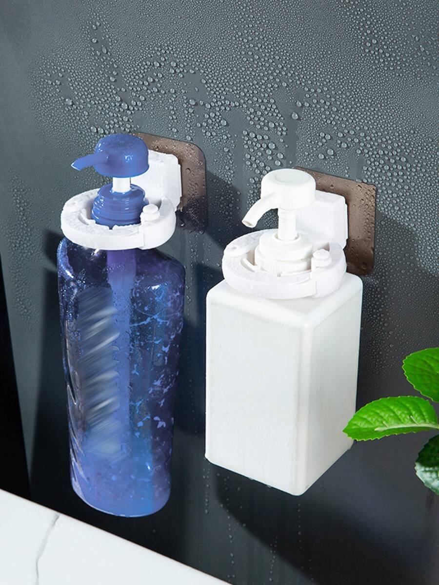 1 pieza Estante de almacenamiento de loción sin perforación - Blanco - Ver 1