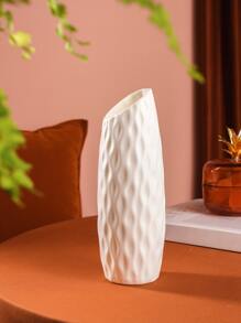 1pc Home Nordic Nhựa Bình Hoa Đơn Giản Tươi Mát Và Đơn Giản, Chai Lưu Trữ Cho Hoa, Phòng Khách Trang Trí Nội Thất Hiện Đại - trắng - Xem 7