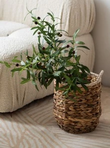 1pc Artificial Plant - Green - View 2