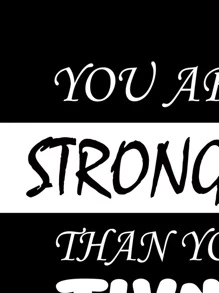 Tapiz con estampado de slogan - Blanco y Negro - Ver 2