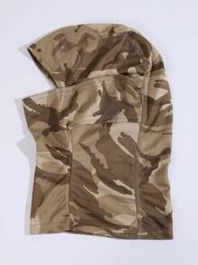 男士迷彩印花巴拉克拉法帽 - 彩色 - 查看 4