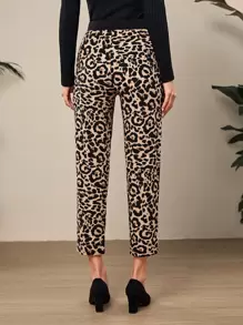 EMERY ROSE Quần nữ Túi In hoa Báo Thanh lịch - Nhiều màu - Xem 2