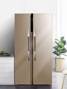 2pcs Jacquard Refrigerator Door Knob Cover - Grey - View 1