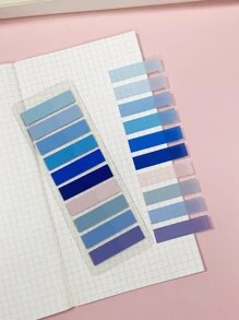 1pc Mixed Color Index Sticky Note - Multicolor - View 1