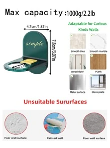 2pcs Letter Graphic Random Color Shampoo Bottle - Multicolor - View 2